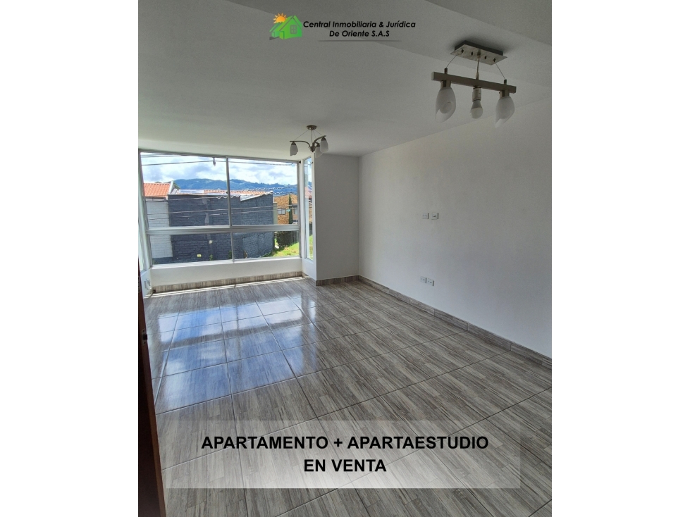 APARTAMENTO EN VENTA + APARTA ESTUDIO — foto 3