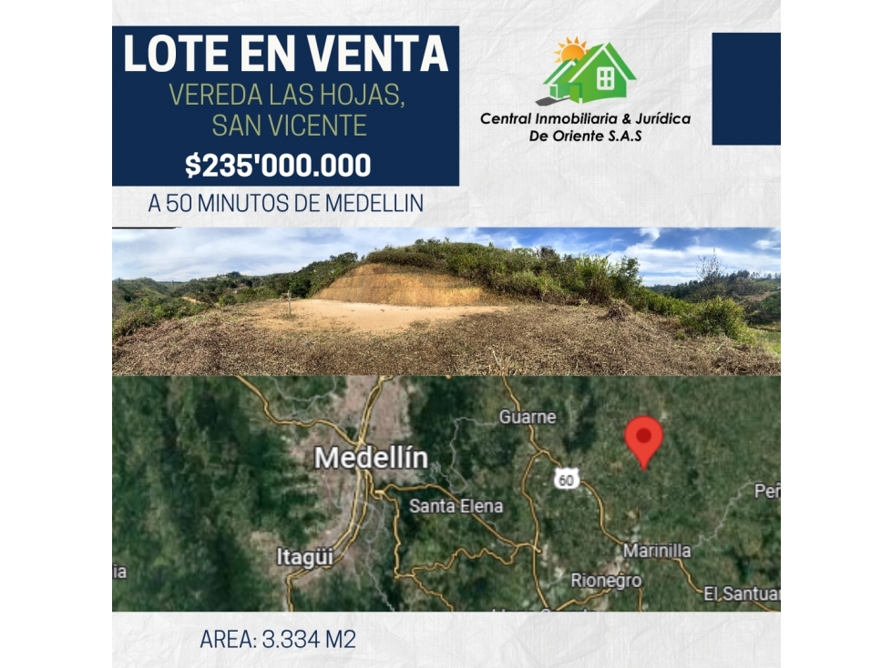 VENDO LOTE EN SAN VICENTE FERRER-ANTIOQUIA - 2