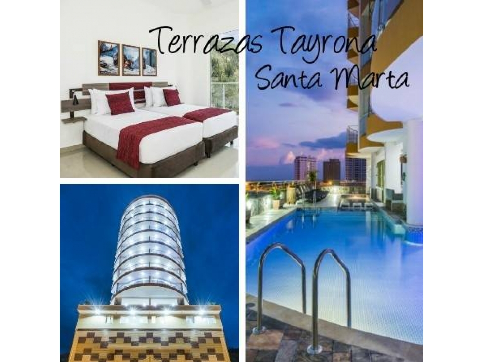 VENTA EXCELENTE APARTAMENTO SANTA MARTA 61.8m2