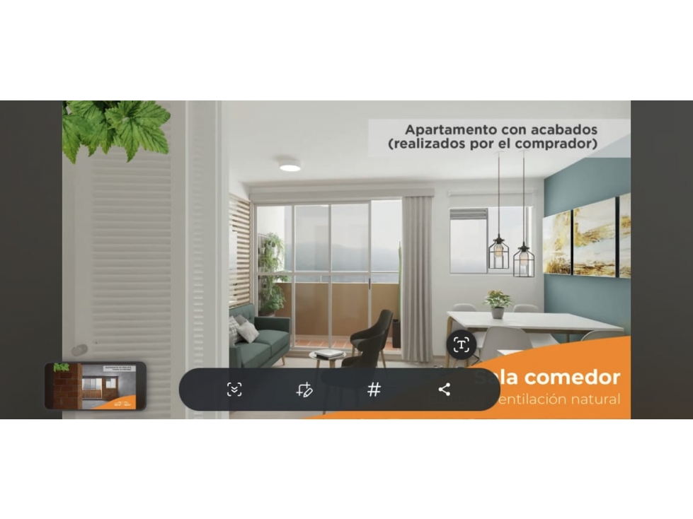 Apartamento en venta en Calazans Medellin en Cesión de derechos — foto 2