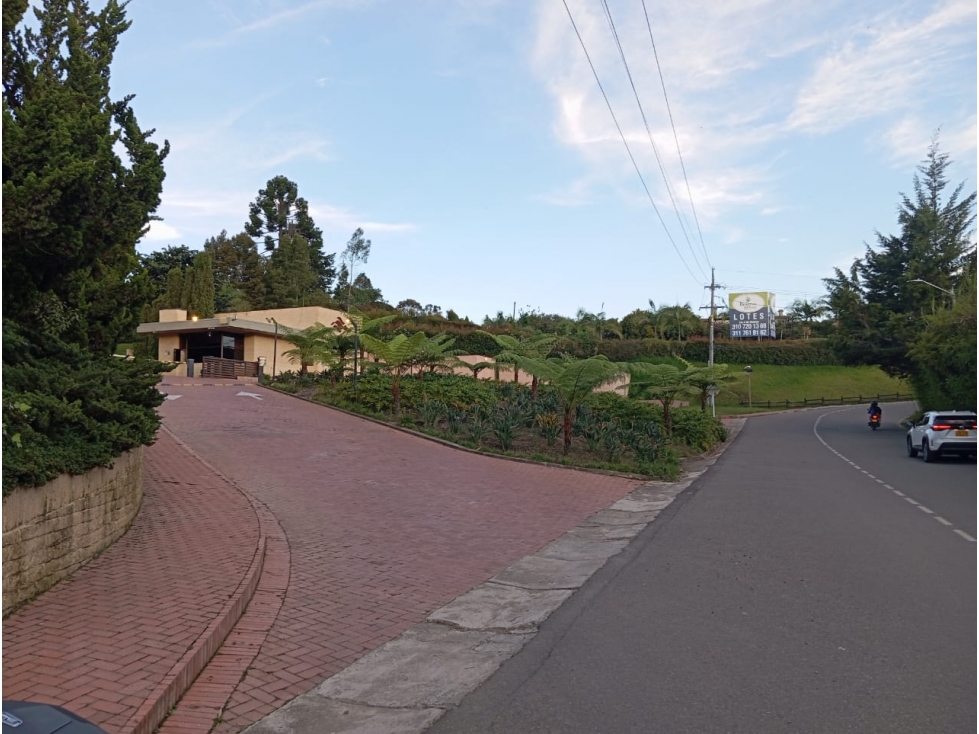 Lote para venta en El Retiro
