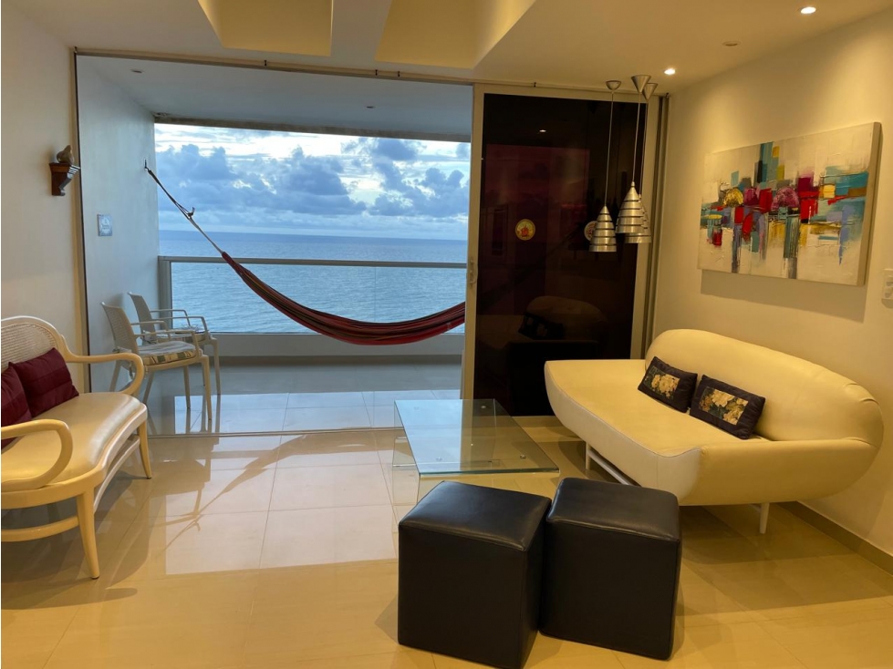 VENDO O ARRIENDO APARTAMENTO EN EL LAGUITO VISTA AL MAR — foto 2