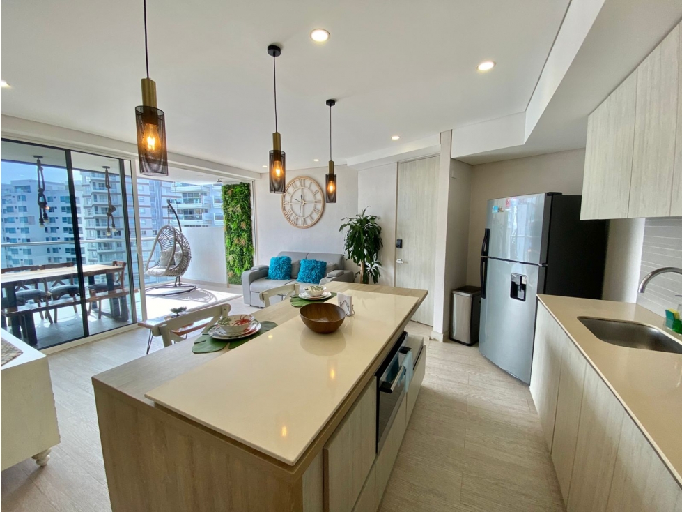 VENDO APARTAMENTO AMOBLADO EN CIELO MAR — foto 6