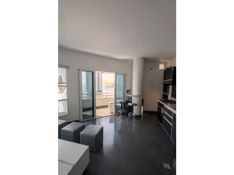 VENDO APARTAMENTO EN BOCAGRANDE CON VISTA A LA BAHIA — foto 3
