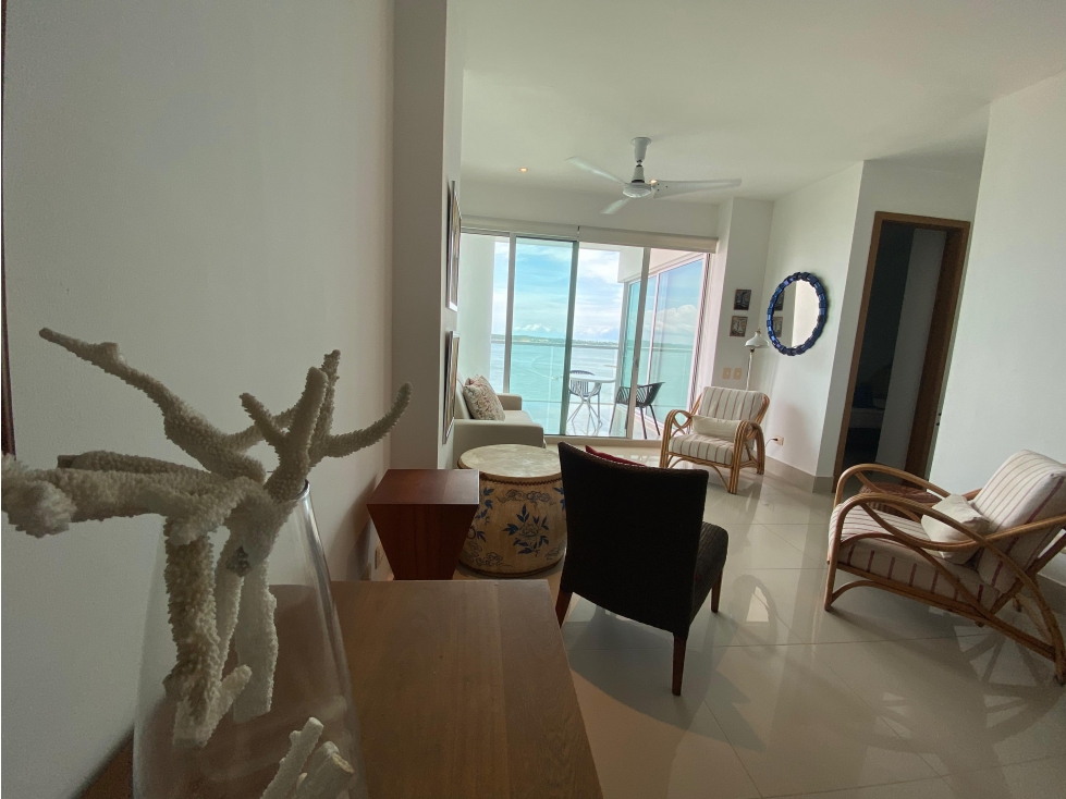 ARRIENDO APARTAMENTO EN AMOBLADO EN CASTILLOGRANDE - VISTA AL MAR — foto 3
