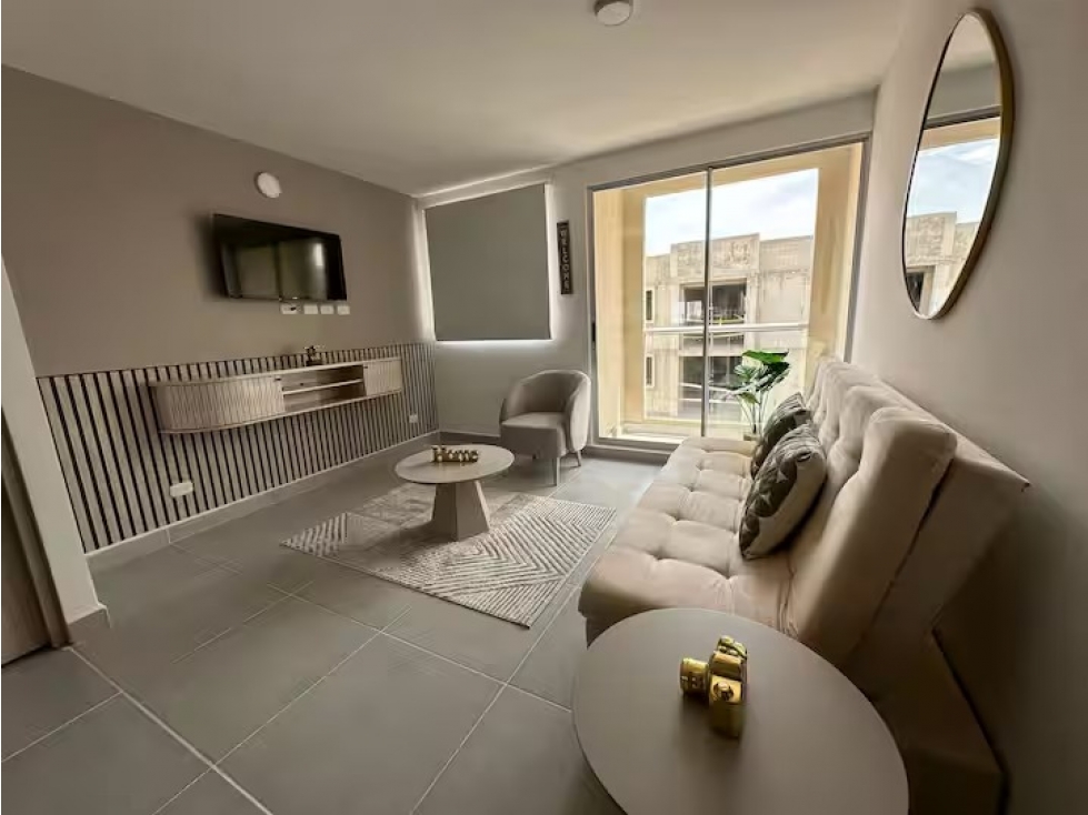 ARRIENDO APARTAMENTO TOTALMENTE AMOBLADO EN SERENA DEL MAR
