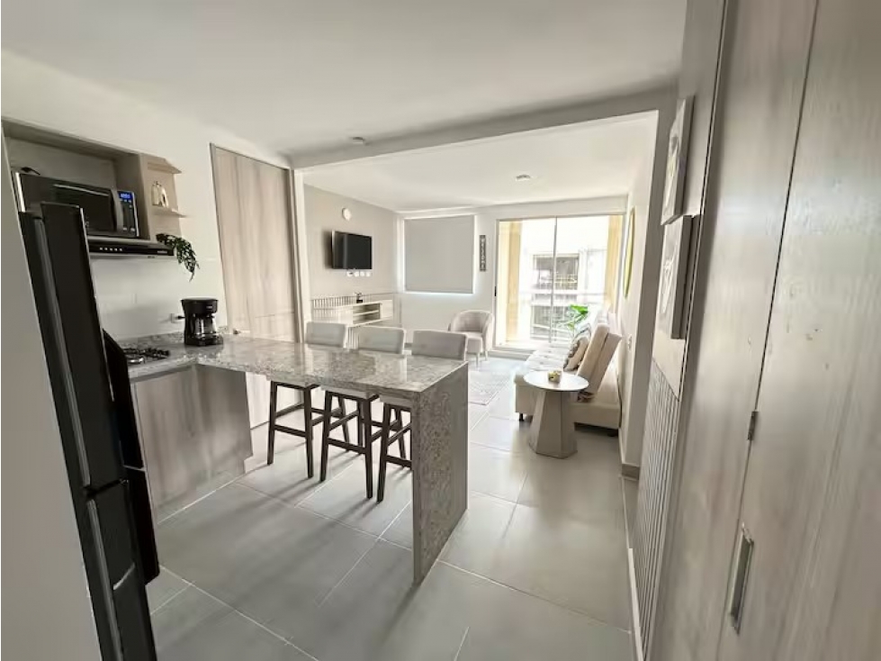 ARRIENDO APARTAMENTO TOTALMENTE AMOBLADO EN SERENA DEL MAR — foto 5