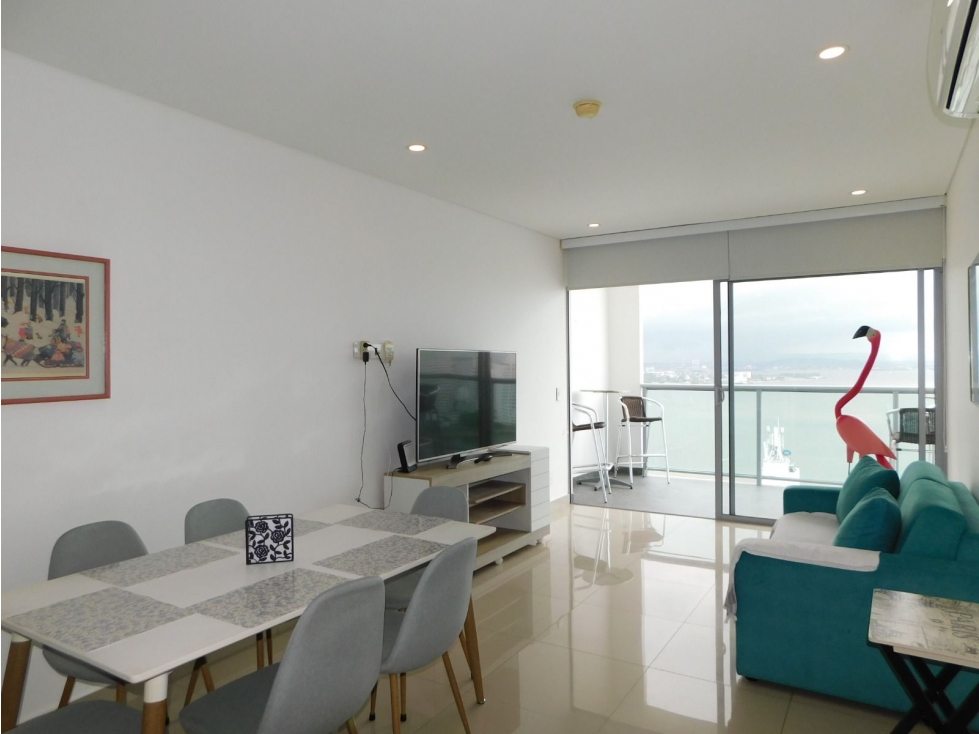 VENDO APARTAMENTO EN BOCAGRANDE USO MIXTO - AMOBLADO — foto 5