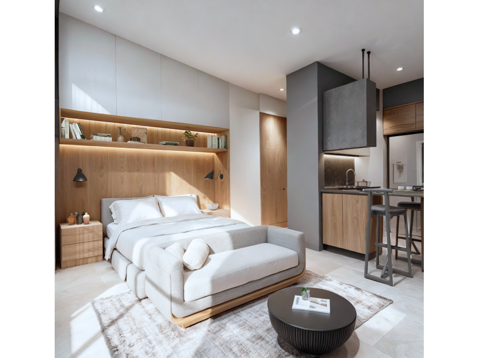 SE VENDEN APARTASUITES EN PROYECTO VÍA EL CAIMO - LA TEBAIDA — foto 2