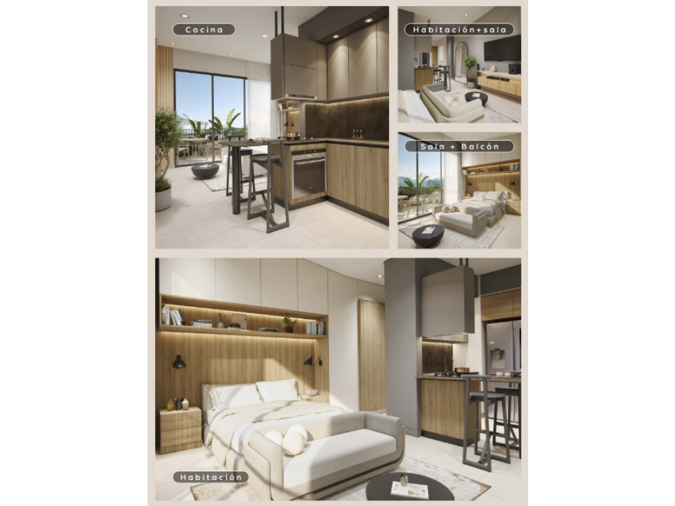 SE VENDEN APARTASUITES EN PROYECTO VÍA EL CAIMO - LA TEBAIDA — foto 4