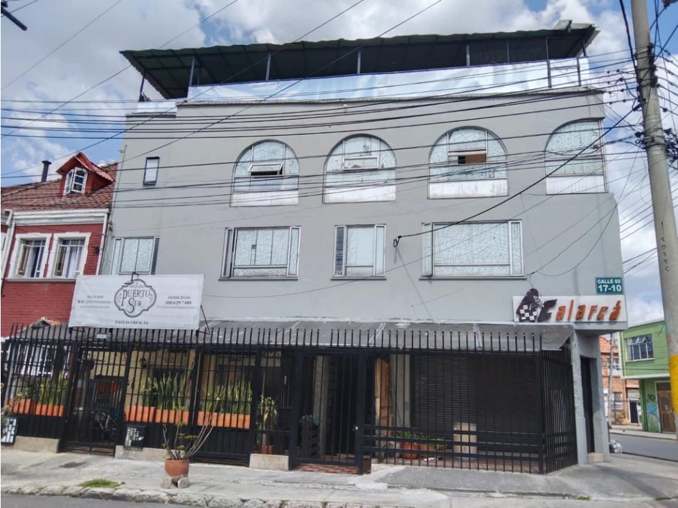 Edificio en venta en Chapinero esquinero, sobre vía principal