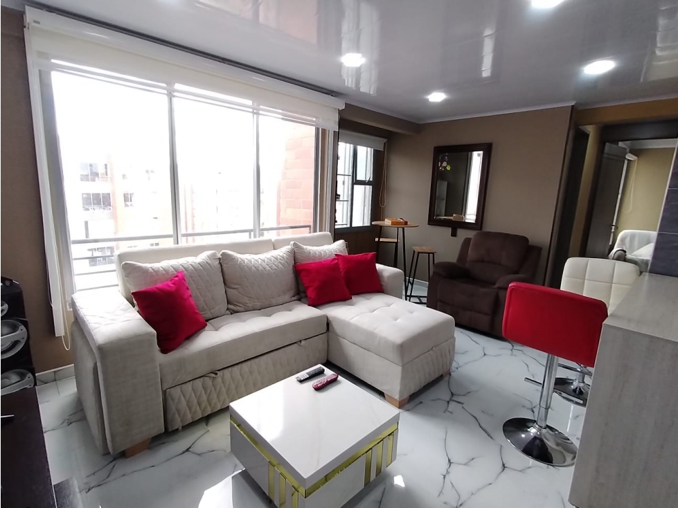 APARTAMENTO EN VENTA EN EL DANUBIO EN PISO 17 REMODELADO — foto 3