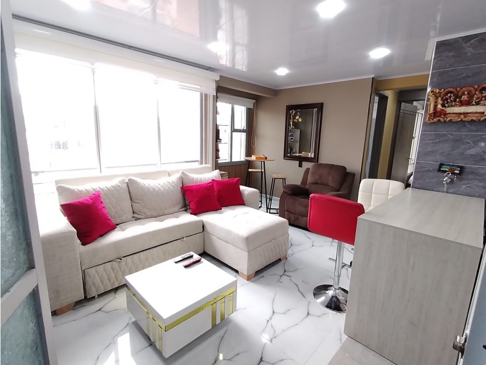 APARTAMENTO EN VENTA EN EL DANUBIO EN PISO 17 REMODELADO