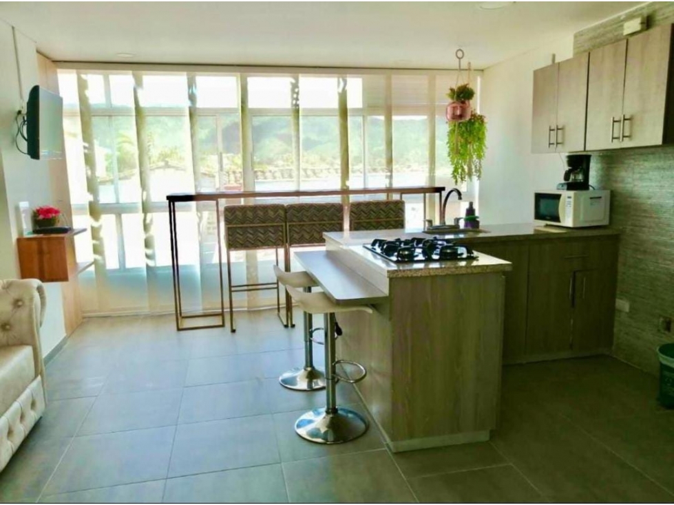 APARTAMENTO DUPLEX EN VENTA PARA TURISMO AMOBLADO EN GUATAPE - 1