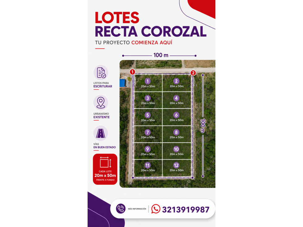 LOTES EN LA RECTA CORROZAL-ESCRITURA INMEDIATA - 2