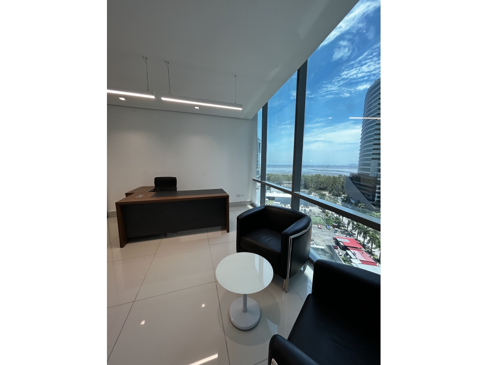ALQUILER DE OFICINA AMOBLADA EN FINANCIAL PARK 140 M2