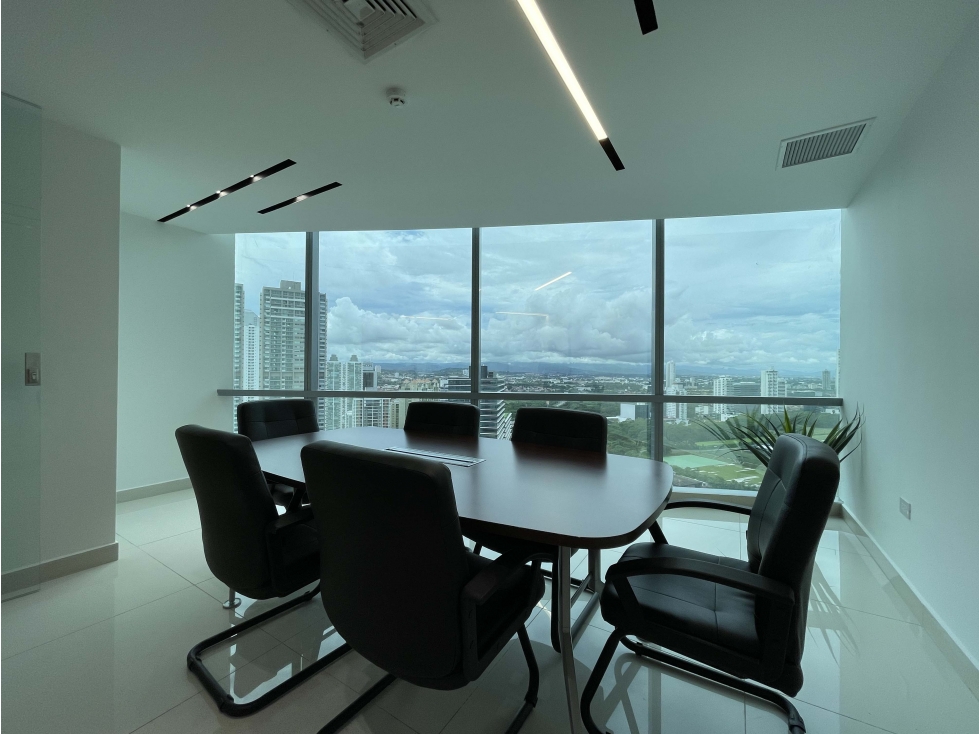 ALQUILER DE OFICINA AMOBLADA EN FINANCIAL PARK COSTA DEL ESTE — foto 5
