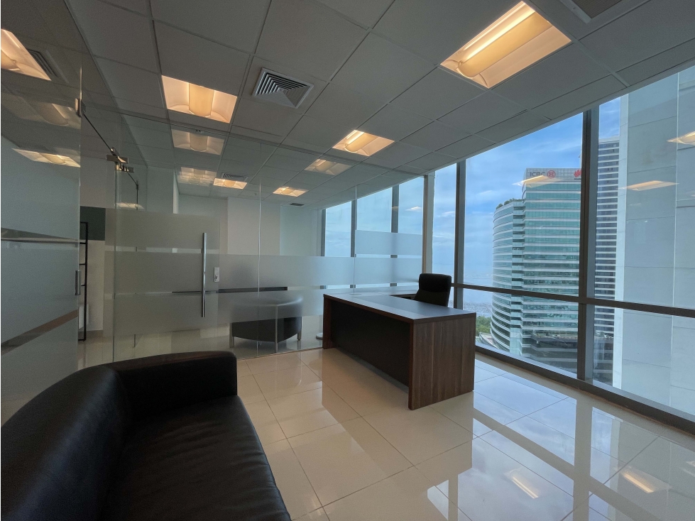 ALQUILER DE OFICINA AMOBLADA EN FINANCIAL PARK COSTA DEL ESTE — foto 5
