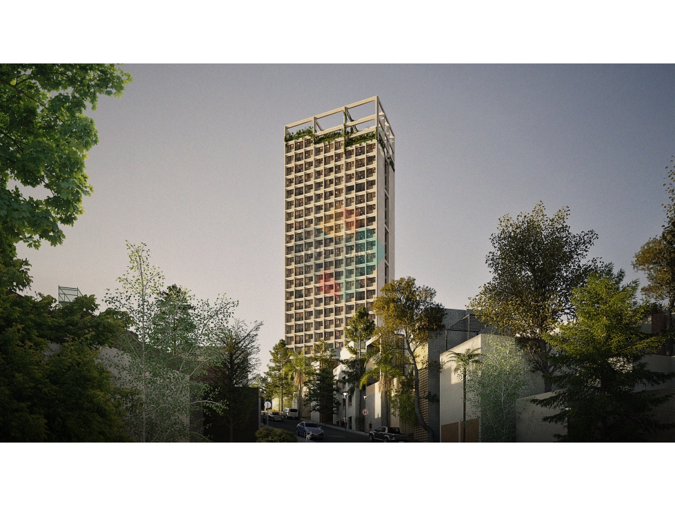 FLX [Smart Living] | La Cacho | 2 Recámaras 58 m²
