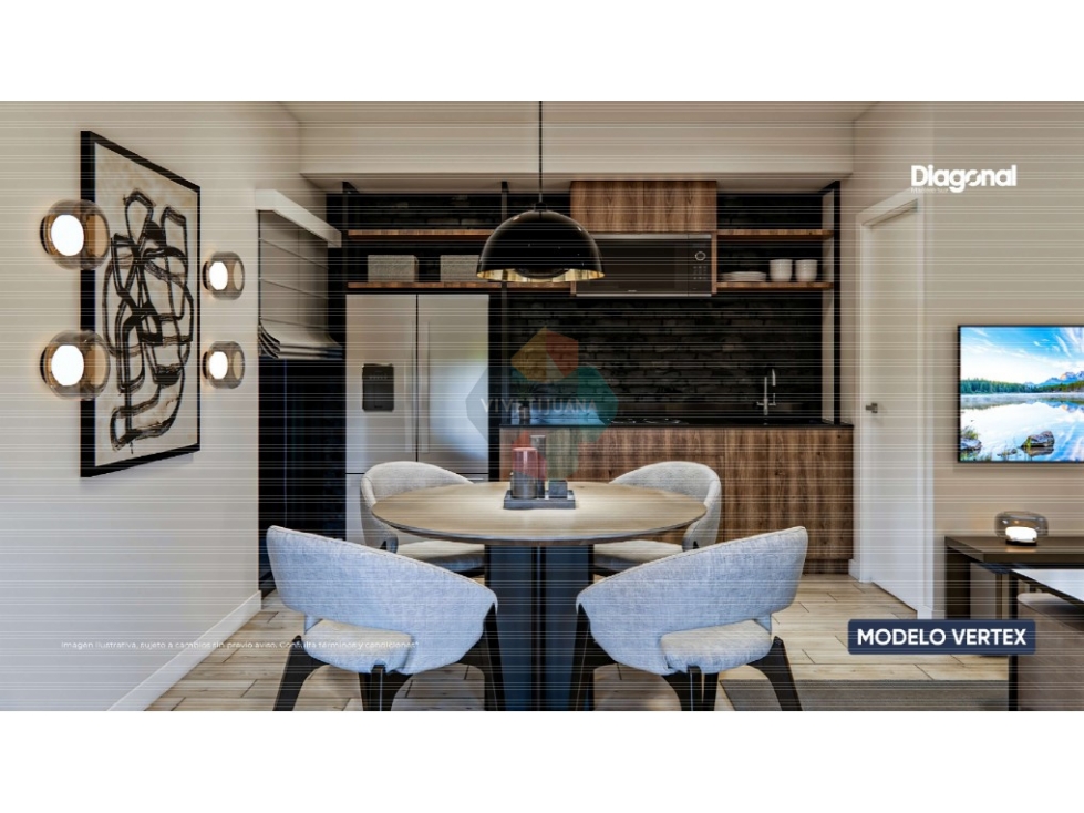 Departamento en Venta | Diagonal | 48 m² | 1 Recámara - 2
