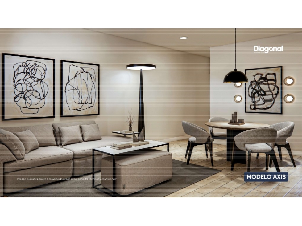 Departamento en Venta | Diagonal | 72.33 m² | 2 Recámaras - 3