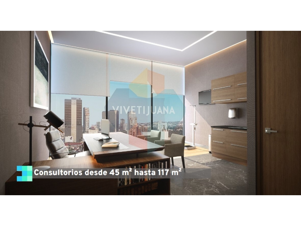 Consultorio Médico en Preventa | Health District Tijuana | 50.41 m² - 5