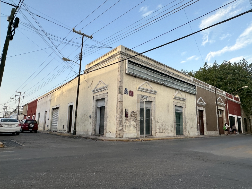 Casa en venta en el centro histórico de Mérida, Yucatán para remodelar