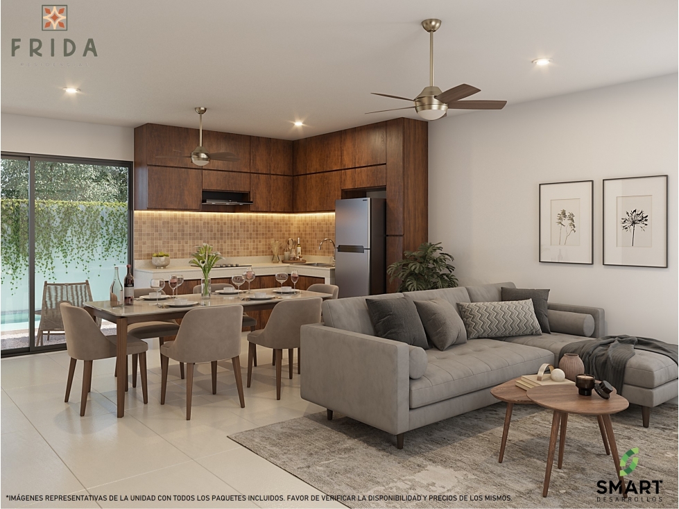 Villa de 3 recámaras en Conkal, Mérida, Yucatán — foto 4