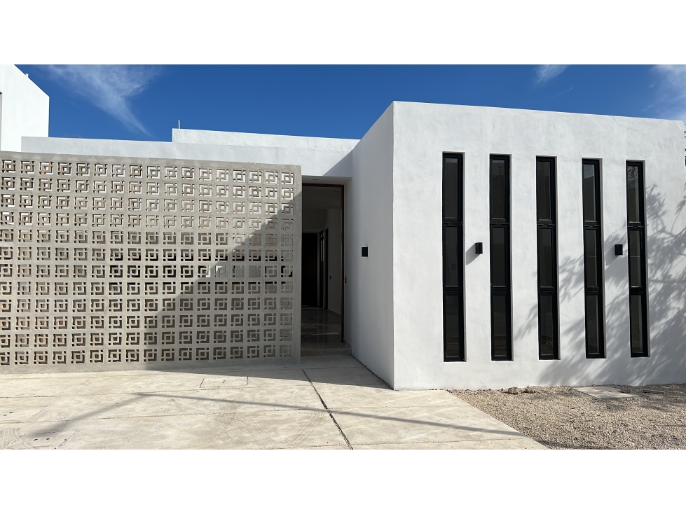 Casa en venta de una planta en privada Soluna, Mérida, Yucatán