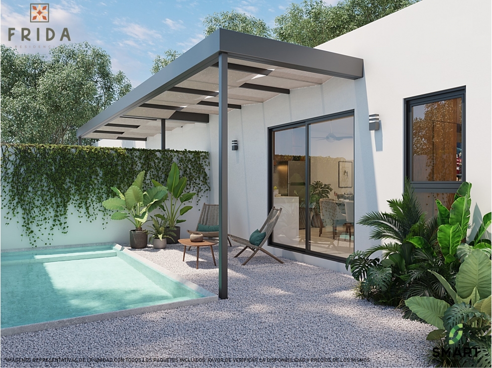 Villa de 3 recámaras en Conkal, Mérida, Yucatán — foto 6