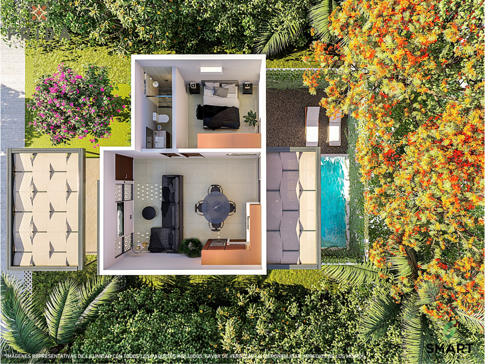 Villa en preventa en Conkal, Mérida, Yucatán