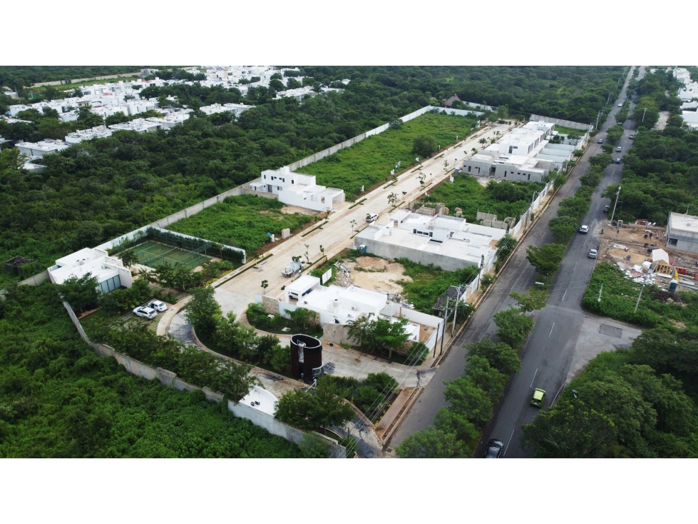 Lote residencial en Mérida, yucatán listo para construir