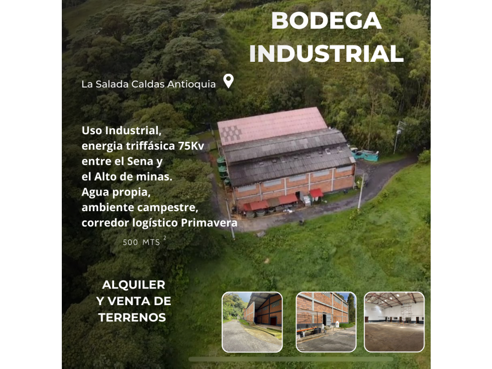 RENTA DE BODEGA INDUSTRIAL - 1