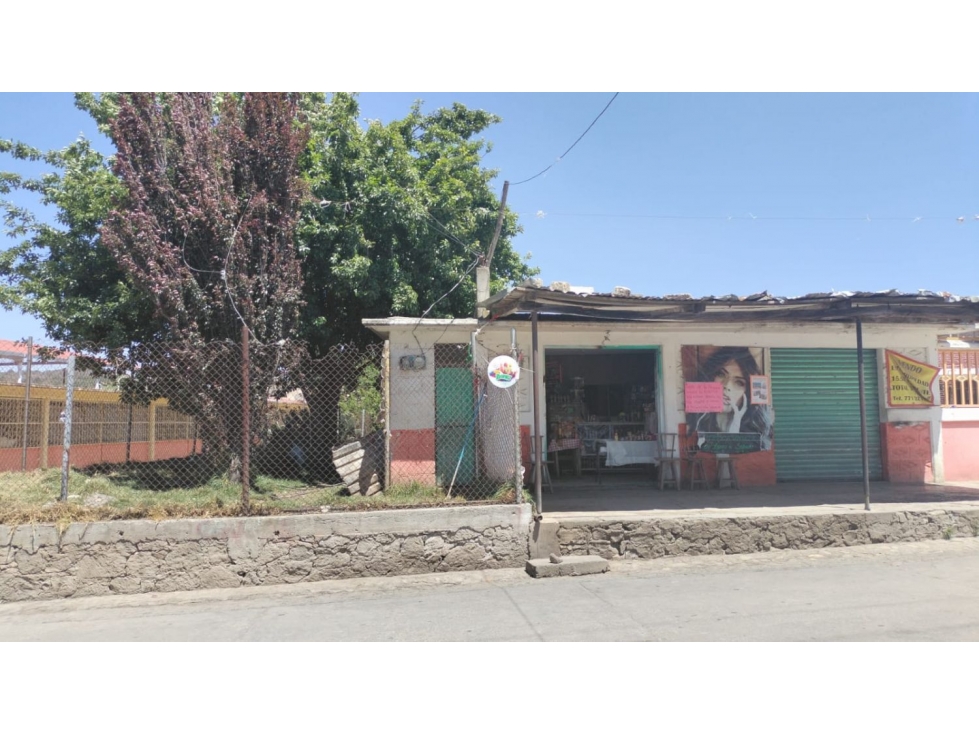 Propiedad con dos locales y una cisterna de 10 mil lts. sobre avenida - 4