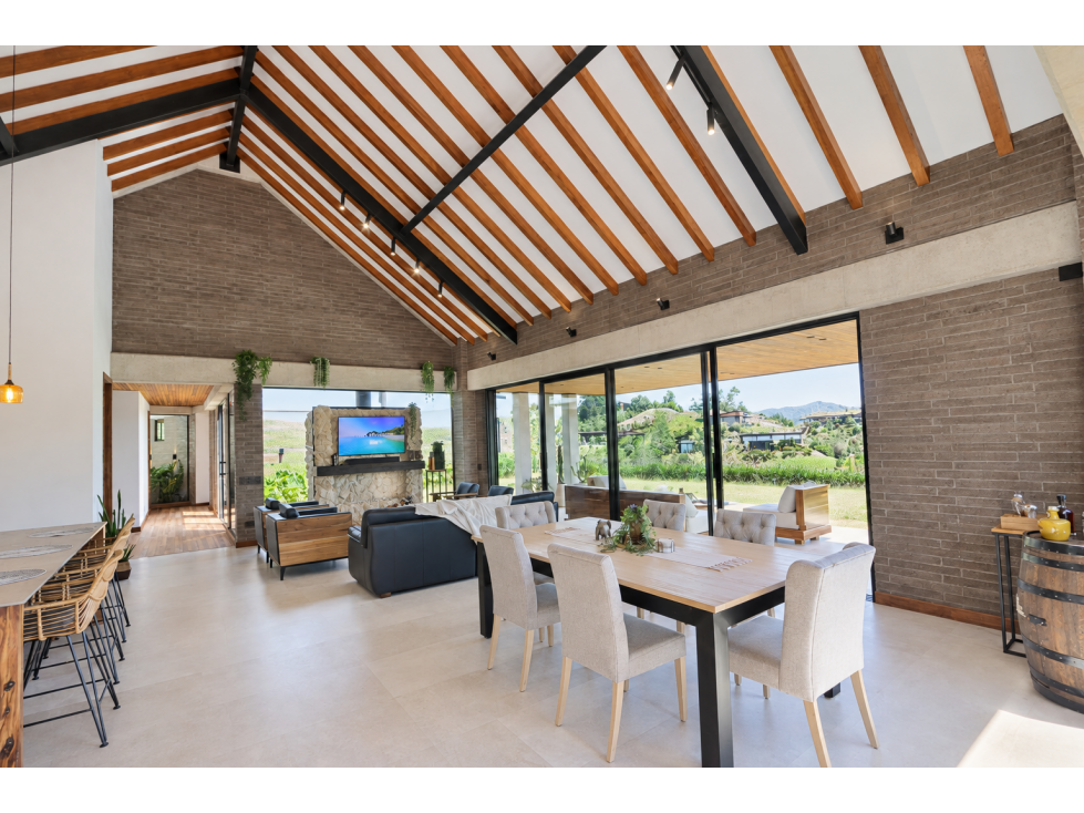 Venta Casa con Vista Exclusiva Parcelación Pantanillo El Retiro — foto 4