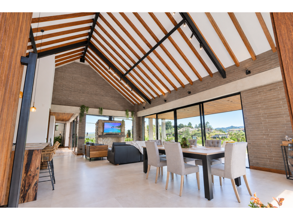 Venta Casa con Vista Exclusiva Parcelación Pantanillo El Retiro — foto 5