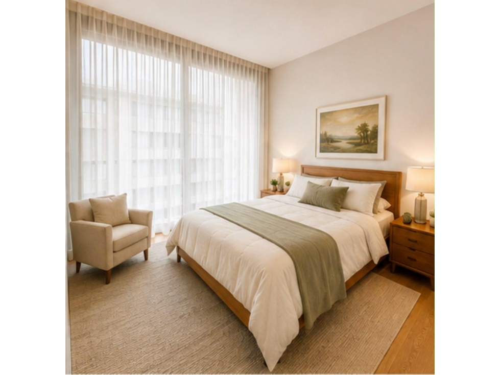 Arriendo apartestudio de lujo en Cabrera con balcón — foto 6