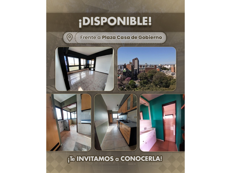 Alquiler Zona Parque 1 dormitorio. Excelente vista. - 1