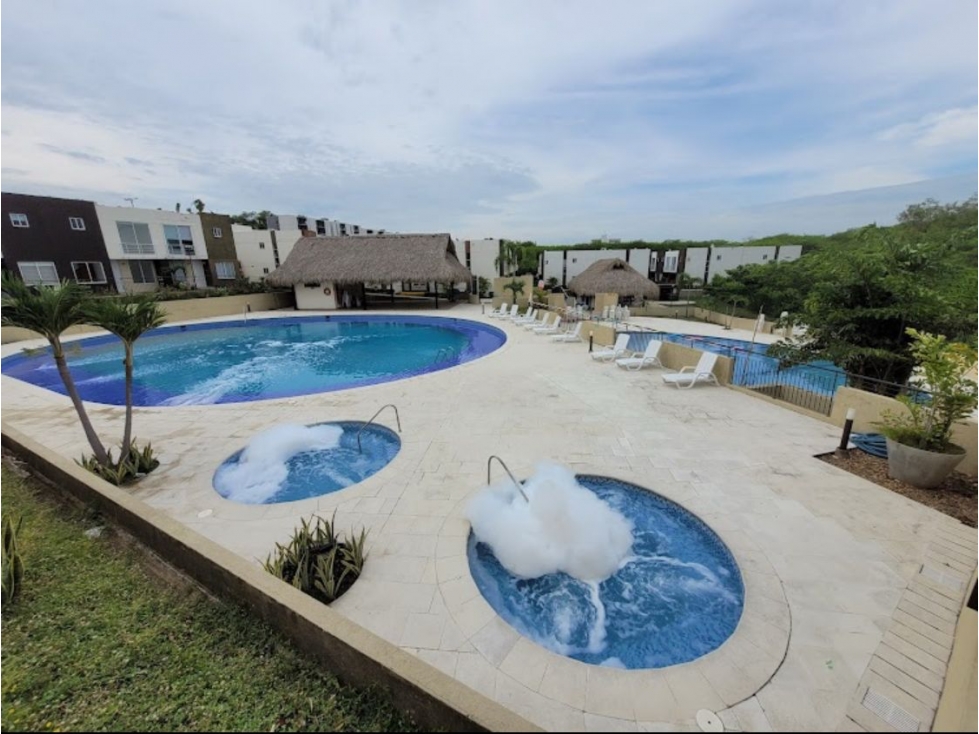 Casa de 2 pisos, Ricaurte C/marca, 80 Mts2, 4 alcobas, 3 baños