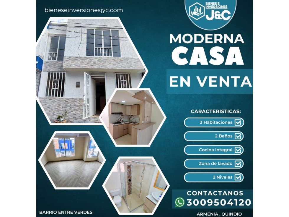 Casa en venta barrio Entre Verdes
