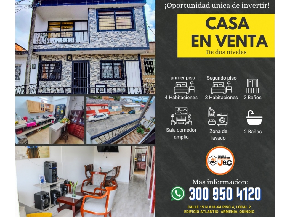 se vende casa bifamiliar en el barrio 8 de Marzo