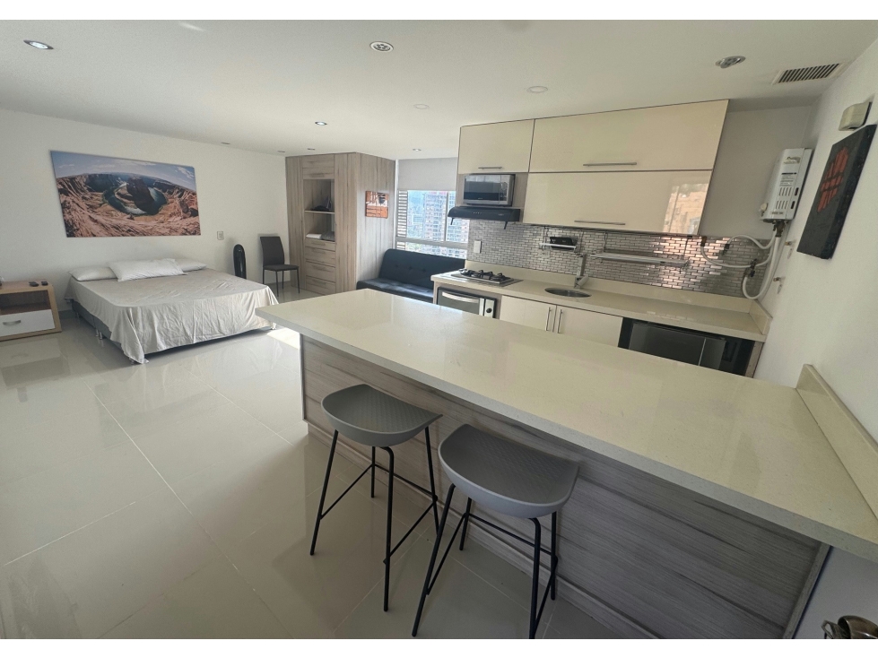 Apartaestudio Loft, El Poblado, La Frontera
