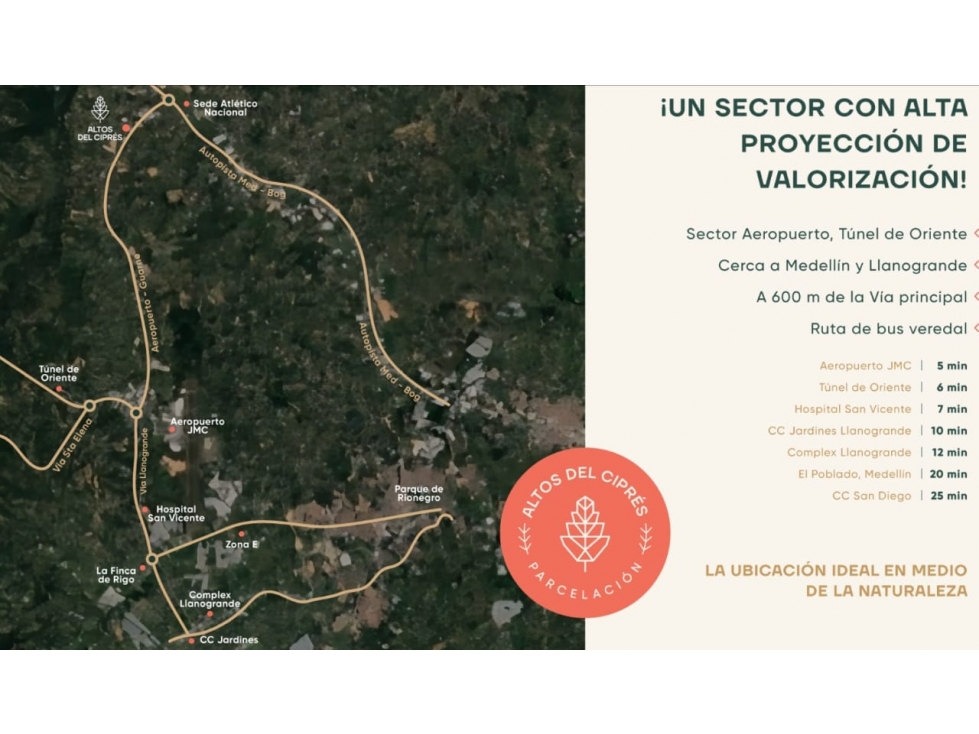 VENTA DE LOTES GUARNE ALTOS DEL CIPRES - 5