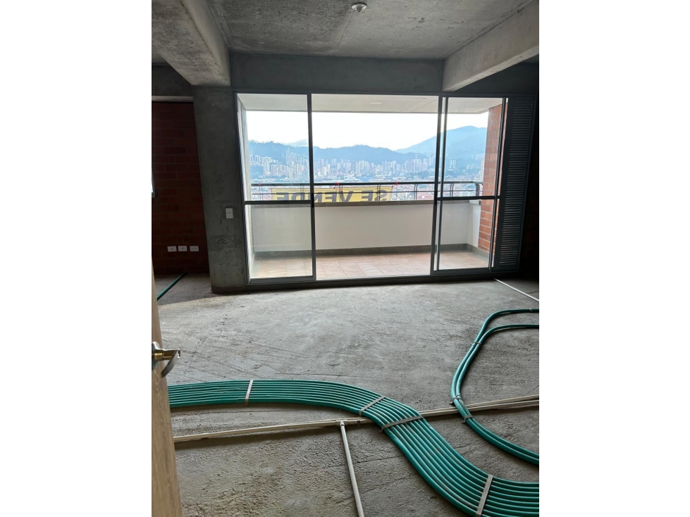 VENDO APARTAMENTO PARA ESTRENAR (EN OBRA GRIS) EN ITAGÜÍ-HERBARIO