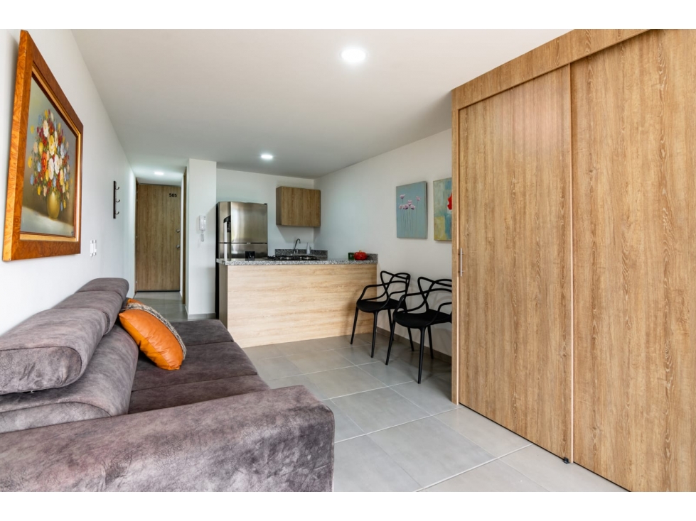 VENTA DE APARTAESTUDIO TIPO LOFT EN ITAGÜÍ SECTOR LOS NARANJOS - 2