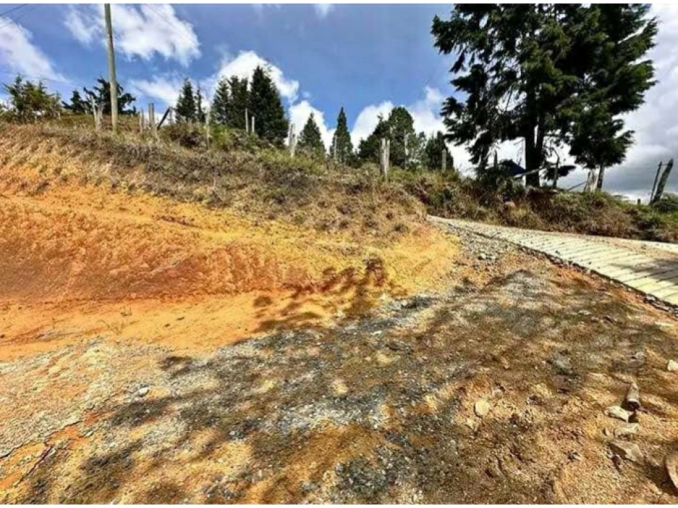 LOTE DE 800m2 EN VENTA EN GUARNE - ANTIOQUIA (Vereda San Isidro)