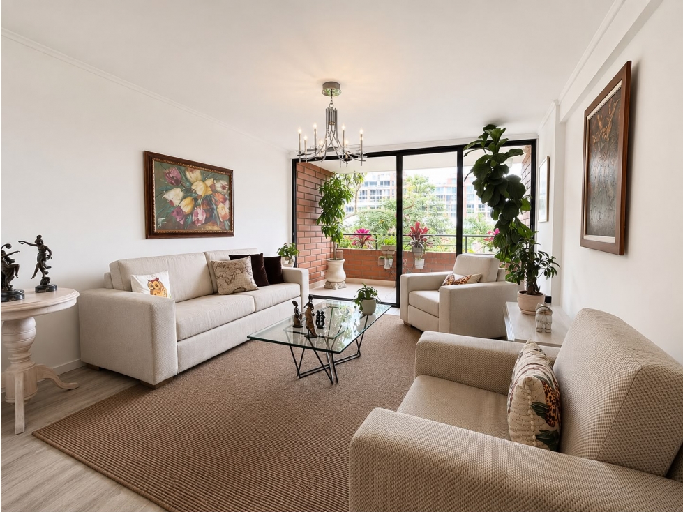 VENTA APARTAMENTO EN EL POBLADO SECTOR LAS PALMAS