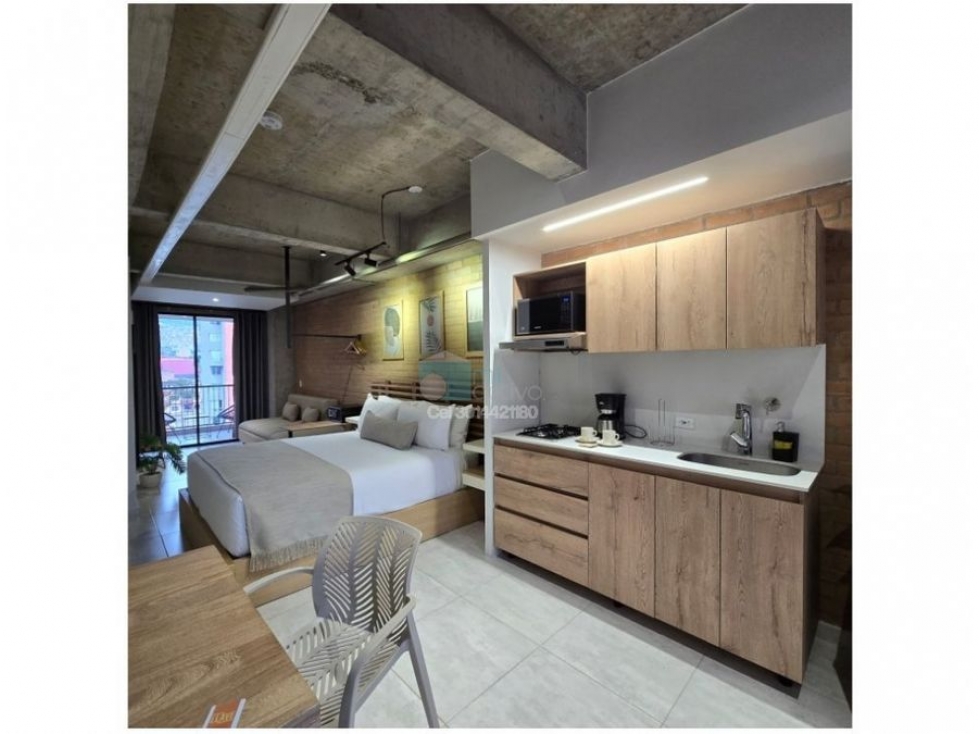 VENTA APARTA ESTUDIO TIPO LOFT EN BELÉN LOS ALPES AMOBLADO-AIRBNB