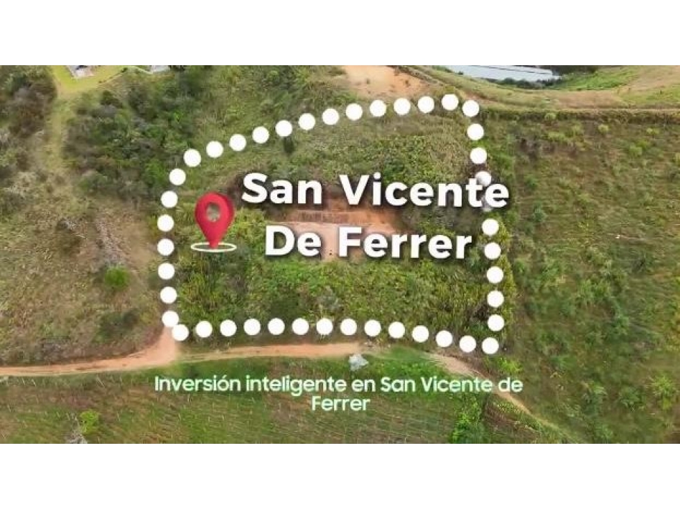 LOTE INDEPENDIENTE EN VENTA EN SAN VICENTE FERRER ANTIOQUIA
