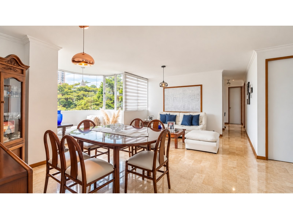 Apartamento en Venta, Vista Definida a Naturaleza, San Lucas, Poblado — foto 2